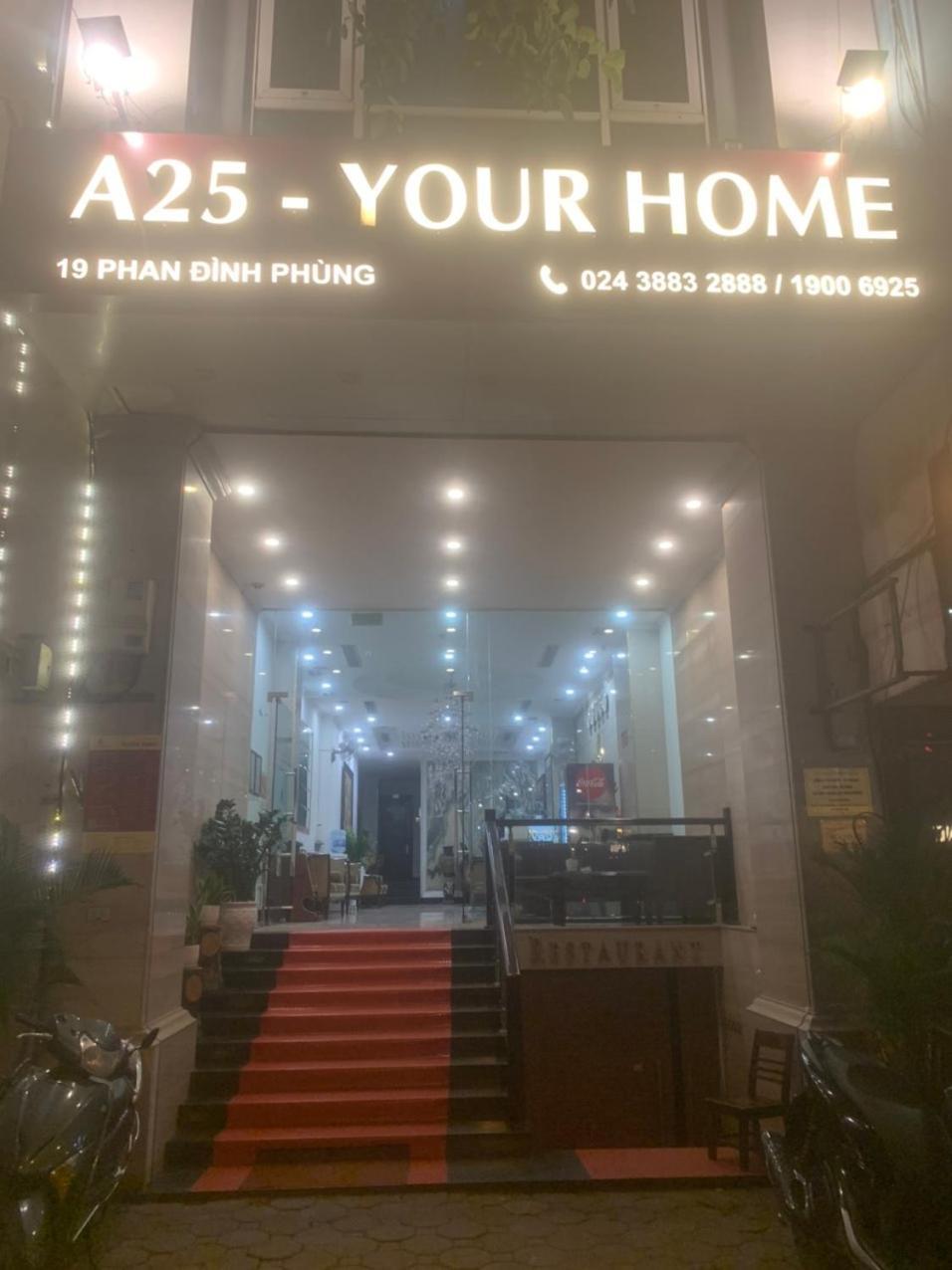 A25 Hotel - 19 Phan Dinh Phung Hanoi Dış mekan fotoğraf